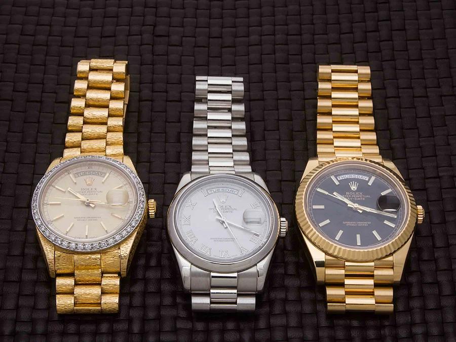 Precious Rolex Day-Date replica watches are chosen by many famous celebrities.